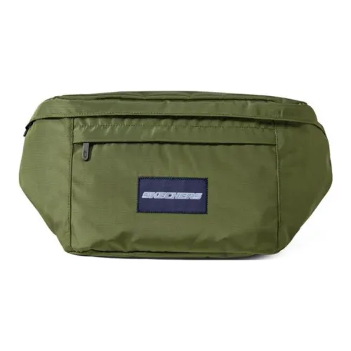 Skechers Fabric Shoulder Bag Crossbody Bag Fanny Pack Unisex Green