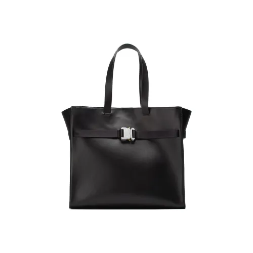 1017 ALYX 9SM Cow Leather One Shoulder Handbags Unisex Black