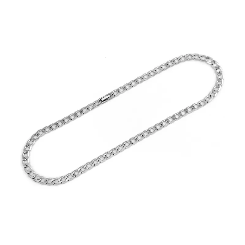 Cooraree Necklaces Unisex Silver-6