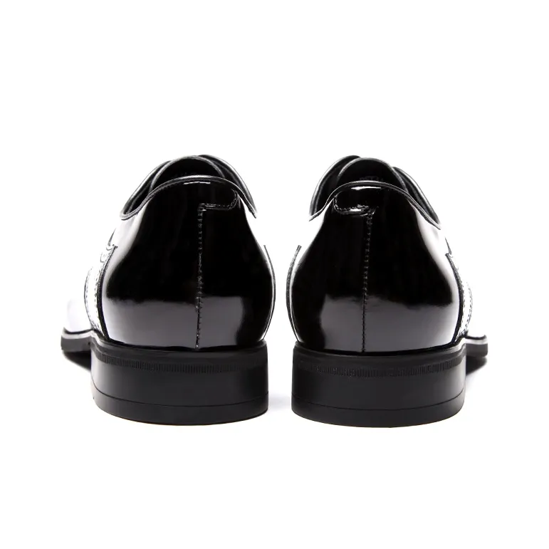 Satchi Dress Shoes Men Low Top Black-4