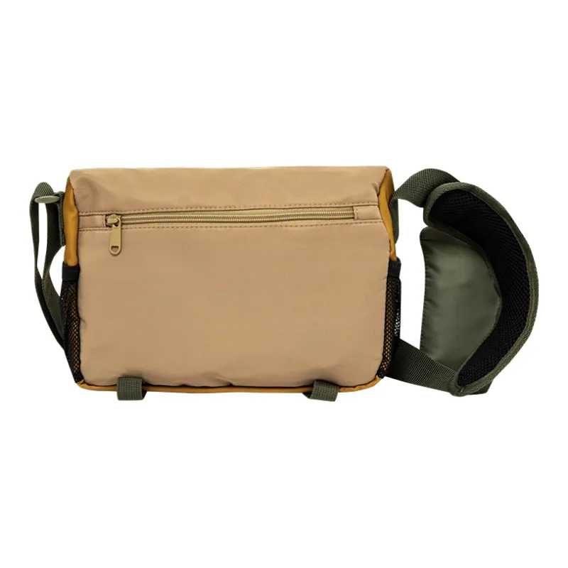 Levi's Polyester Shoulder Bag, Crossbody Bag Regular Unisex Green, Brown & Multicolor-1