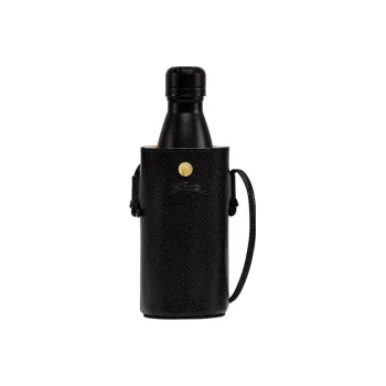 LONGCHAMP Cow Leather Water Bottle Bag, Crossbody Bag Women's Black