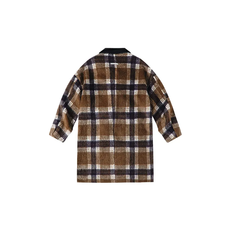 Umoumo Coats Women's Brown-1