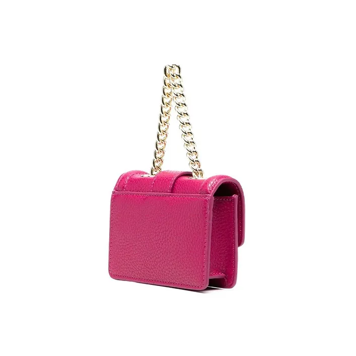 VERSACE JEANS COUTURE Polyurethane Handbag Shoulder Bag Crossbody Bag Fanny Pack Women's Fuchsia-1
