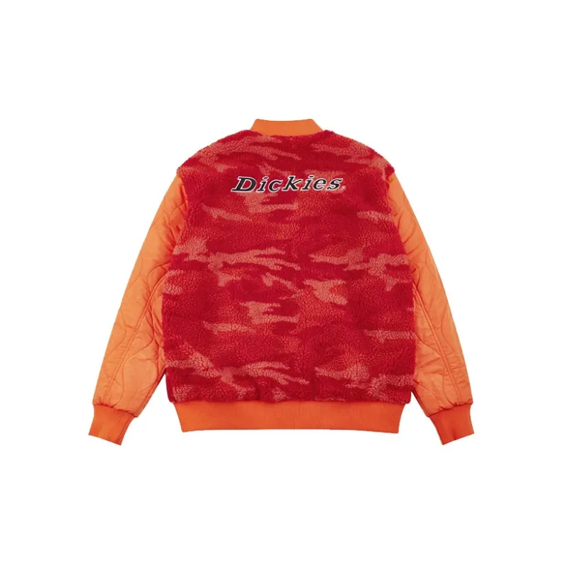 Dickies Velvet Jackets Men Orange Red-1