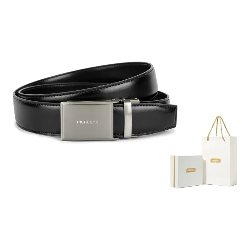 PISHUSHU Leather Belts Men-6