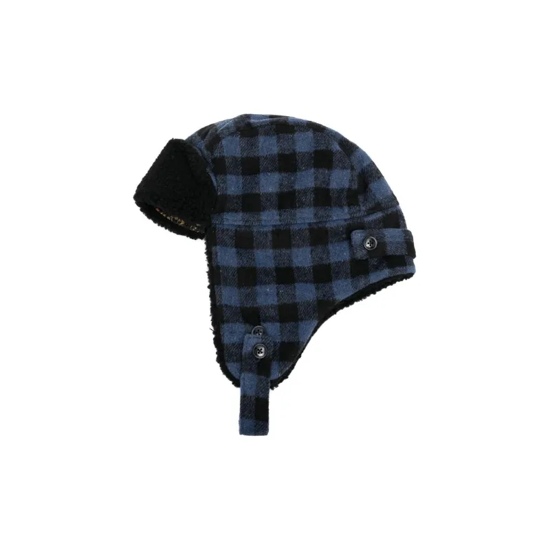Paul Smith Trapper Hats Men Blue-0