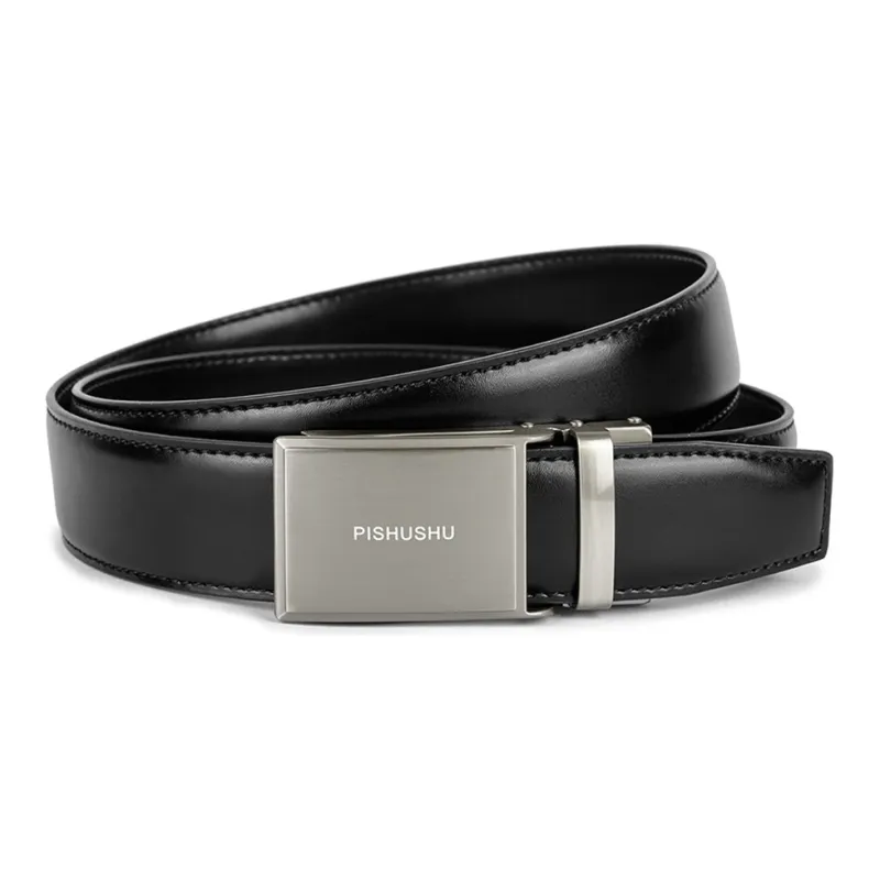 PISHUSHU Leather Belts Men-3