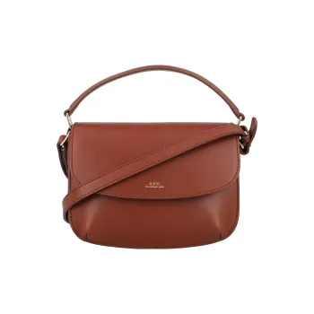 A.P.C Logo Printed Sarah Mini Shoulder Bag