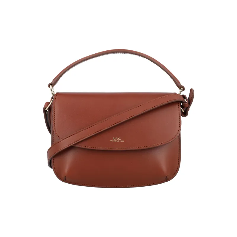 A.P.C Logo Printed Sarah Mini Shoulder Bag-0