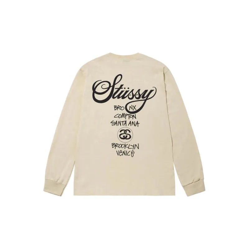 Stussy Classic Gear L/S Pigment Dyed Tee-7