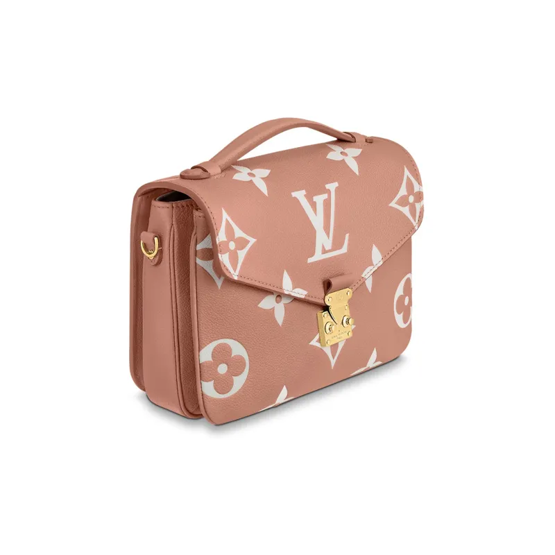 LOUIS VUITTON Pochette Métis Trianon Pink/Cream-1