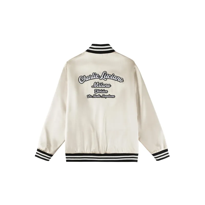 Charlie Luciano Loose Fit Moderate Jacket Unisex Champagne-2
