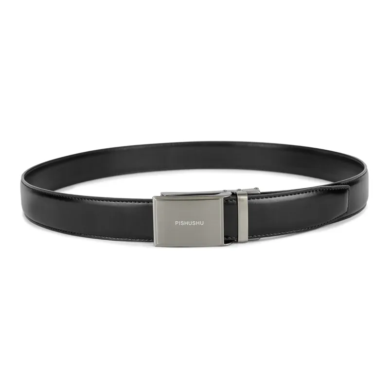 PISHUSHU Leather Belts Men-4