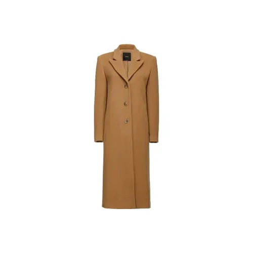 PINKO Coats Women's Brown