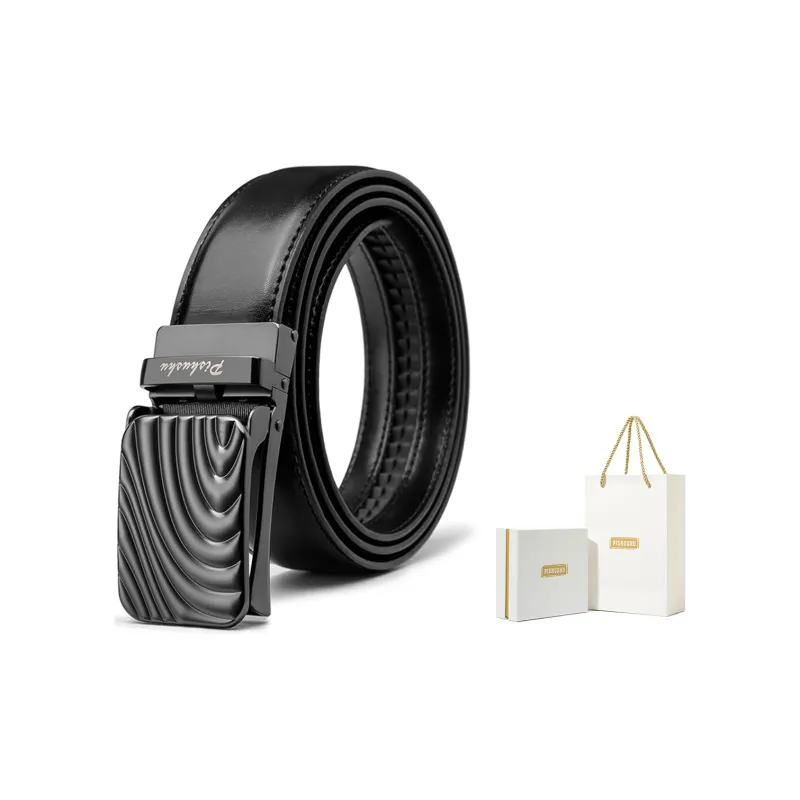 PISHUSHU Leather Belts Men-0