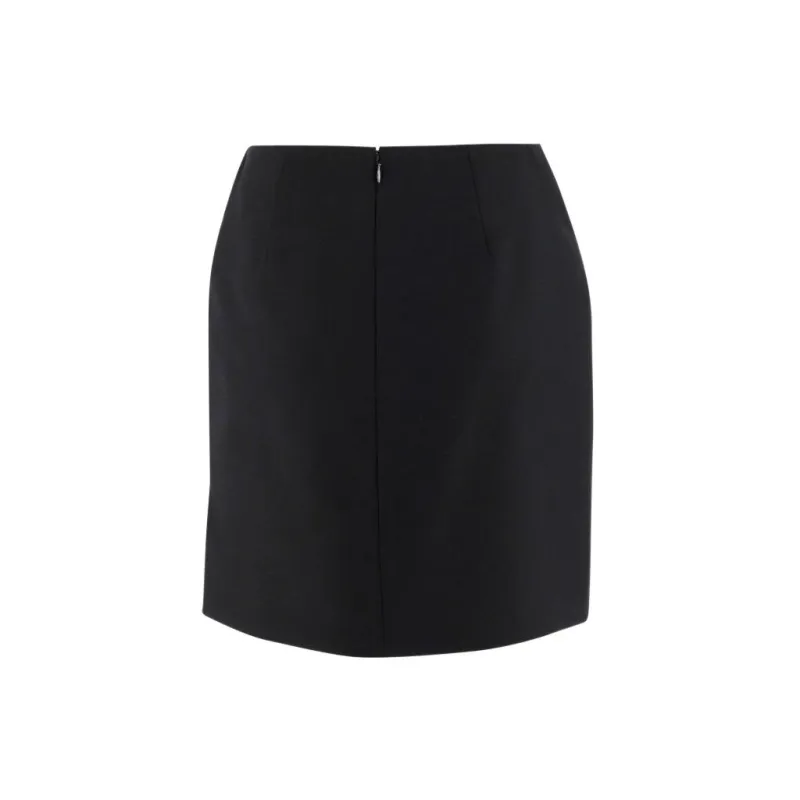 Alexander McQueen Casual Short Skirts Women's Black-1
