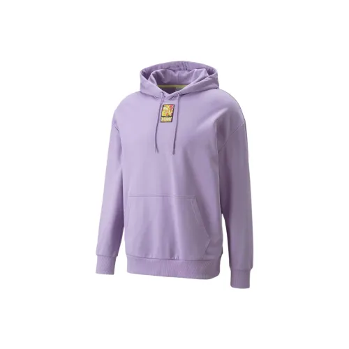 PUMA Sweatshirts Unisex Purple