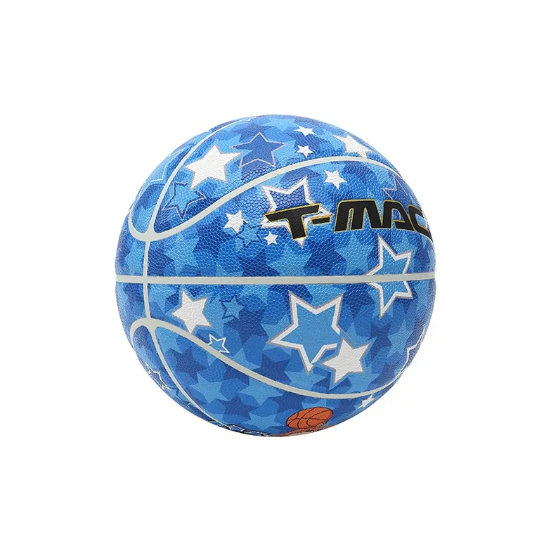 T-Mac x ALL JOINT Constellation Star PU Basketball Blue Size 7 Training Unisex-3
