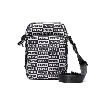 Pepsi Crossbody Bags Black White