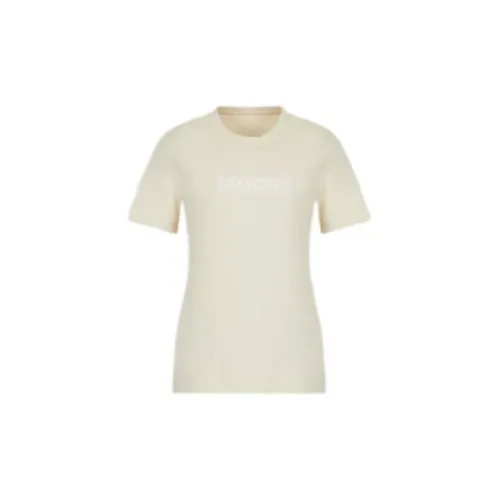 EMPORIO ARMANI Sustainable Collection T-Shirts Women's Pink