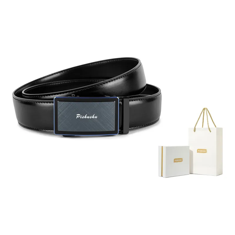 PISHUSHU Leather Belts Men-1