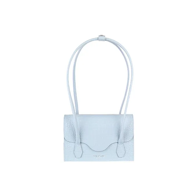 YESE STUDIO Calfskin Handbag Shoulder Bag Mini Women's Blue-0