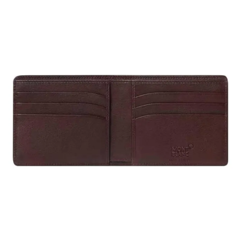 MONTBLANC Calfskin Wallet Men's Brown-1