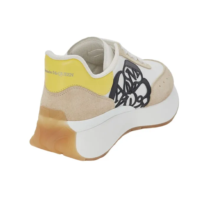 Alexander McQueen Sprint Runner Oyster Women's-2