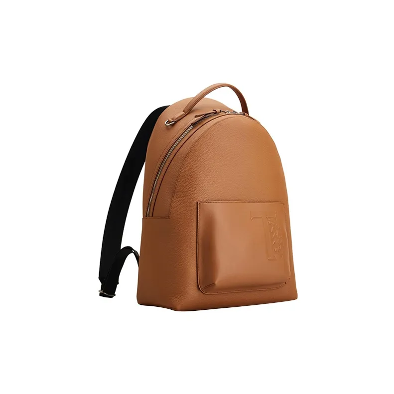 TOD'S Leather Backpack Medium Size Men's Brown-1