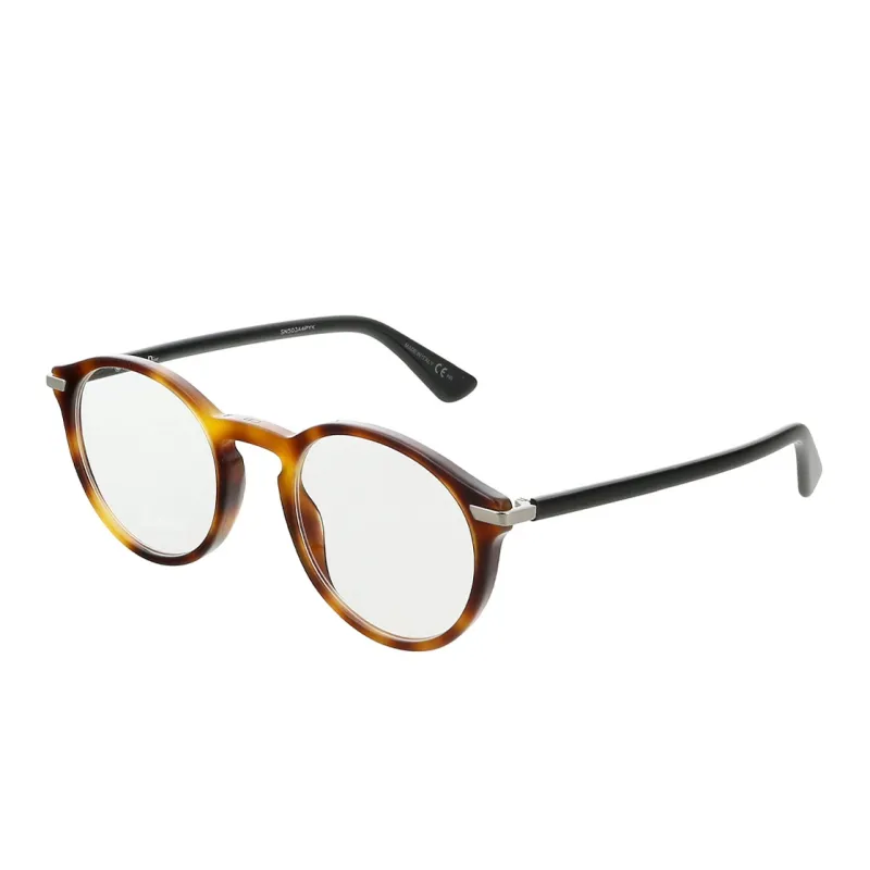 DIOR Plate Oval Plano Glasses Women's-0