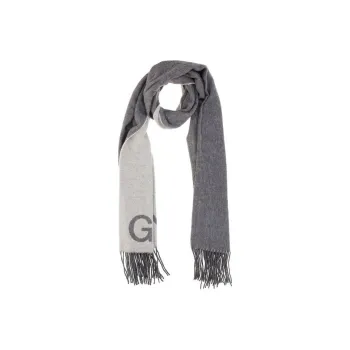 GANNI Fringed Wool Scarf