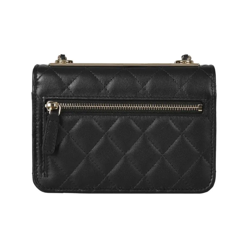 CHANEL Trendy CcWOC Sheepskin Chain Bag, Shoulder Bag, Crossbody Bag Mini Women's Black-1