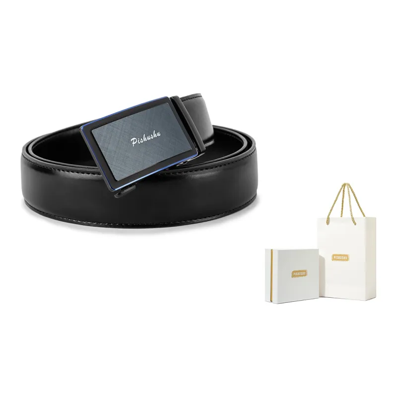 PISHUSHU Leather Belts Men-2