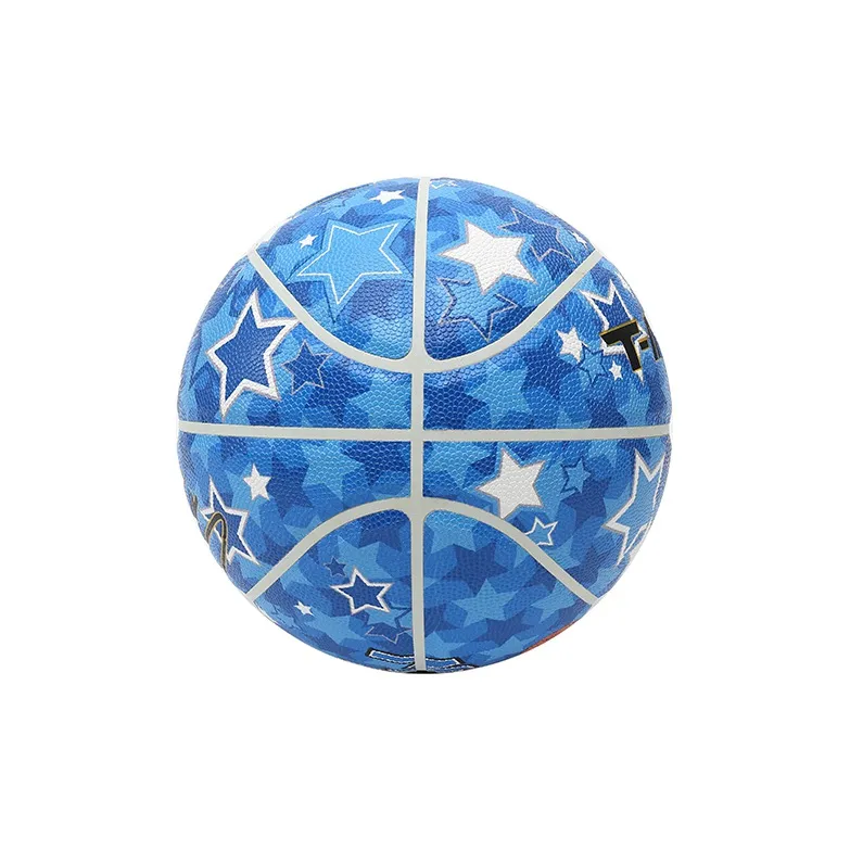 T-Mac x ALL JOINT Constellation Star PU Basketball Blue Size 7 Training Unisex-4