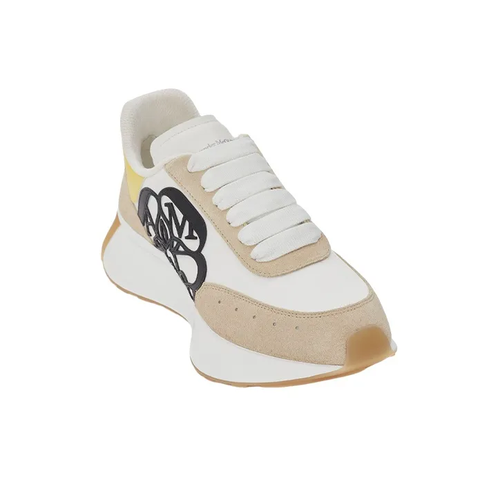 Alexander McQueen Sprint Runner Oyster Women's-1