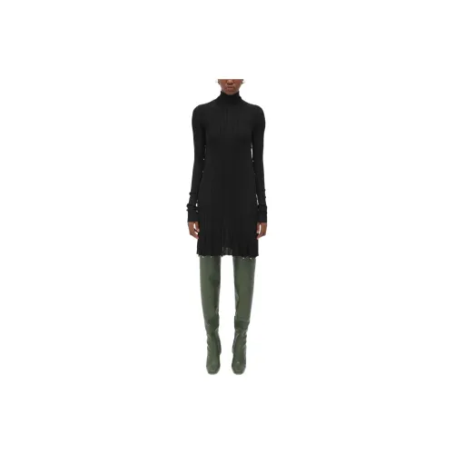 Bottega Veneta Long-Sleeved Dresses Women's Black