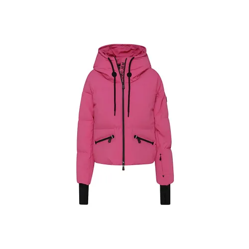 Moncler Grenoble Down Jackets Women's Rose Red