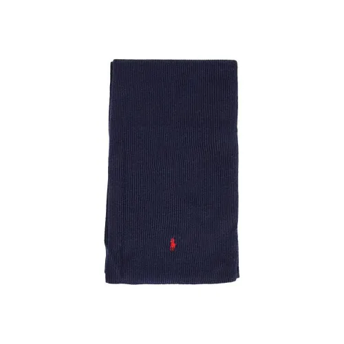 Polo Ralph Lauren Knit Scarves Men Dark Blue