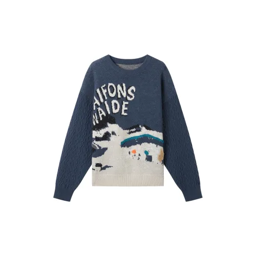 DIALOGUE Sweaters Women's Navy Blue