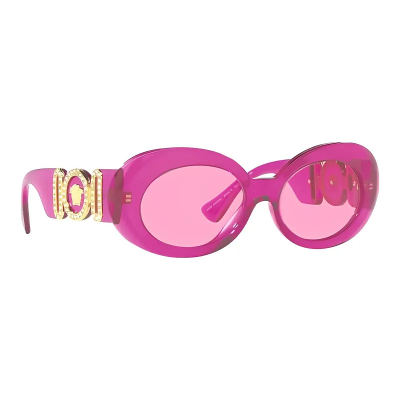 VERSACE Medusa Biggie Oval Sunglasses-2