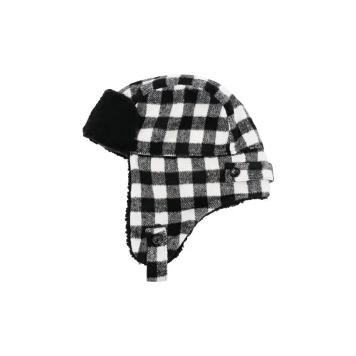 Paul Smith Trapper Hats Men Black/White