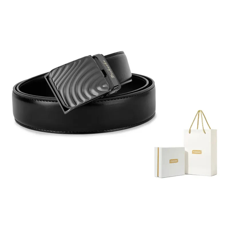 PISHUSHU Leather Belts Men-5
