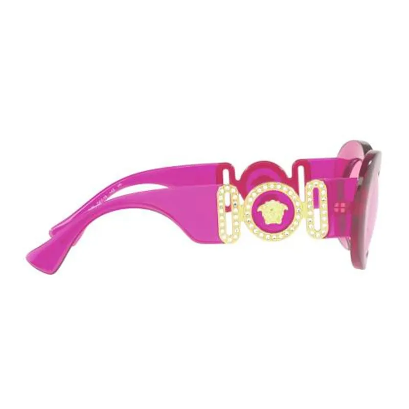 VERSACE Medusa Biggie Oval Sunglasses-3
