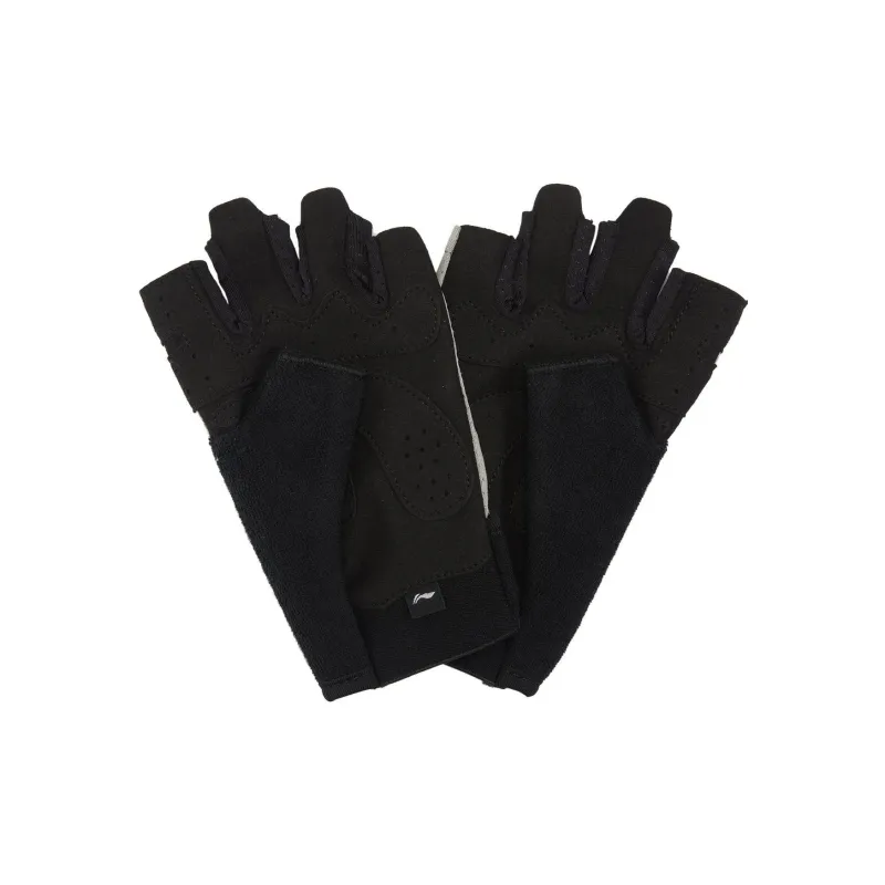 LiNing Li Ning Professional Athletic Collection Fitness Gloves Unisex Gray/Black-1