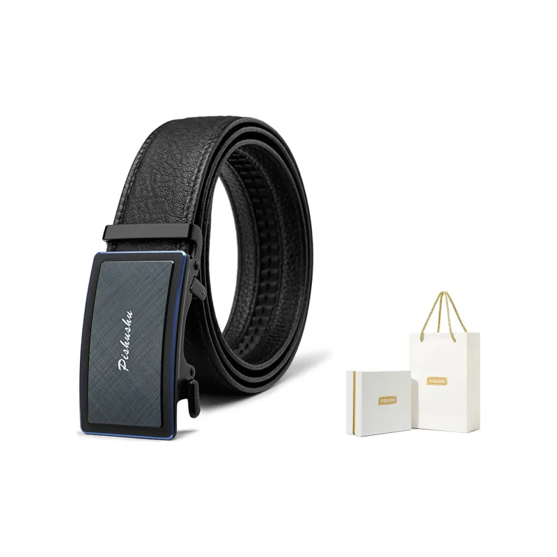 PISHUSHU Leather Belts Men-9