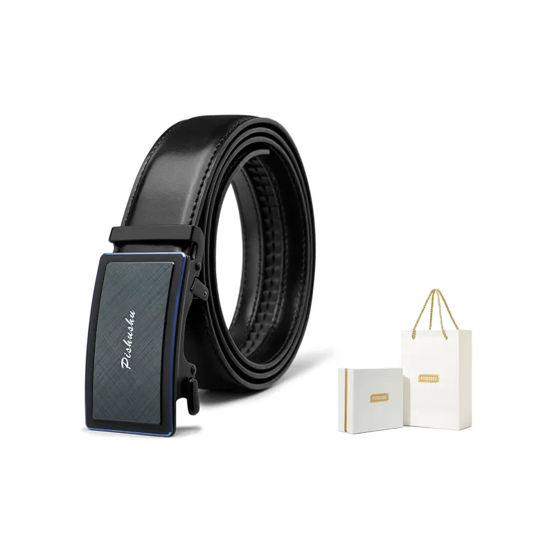 PISHUSHU Leather Belts Men-6