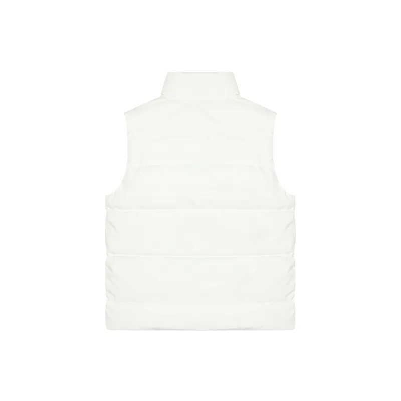 New Balance Pocket Puffer Vests Men White-1