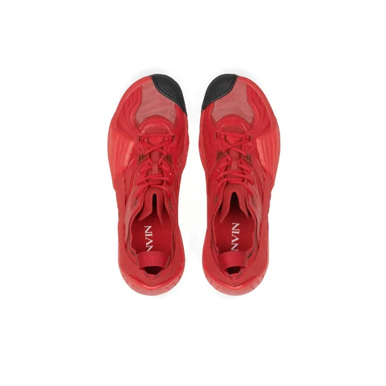 Lanvin Flash-X Sneakers 'Lipstick'-2