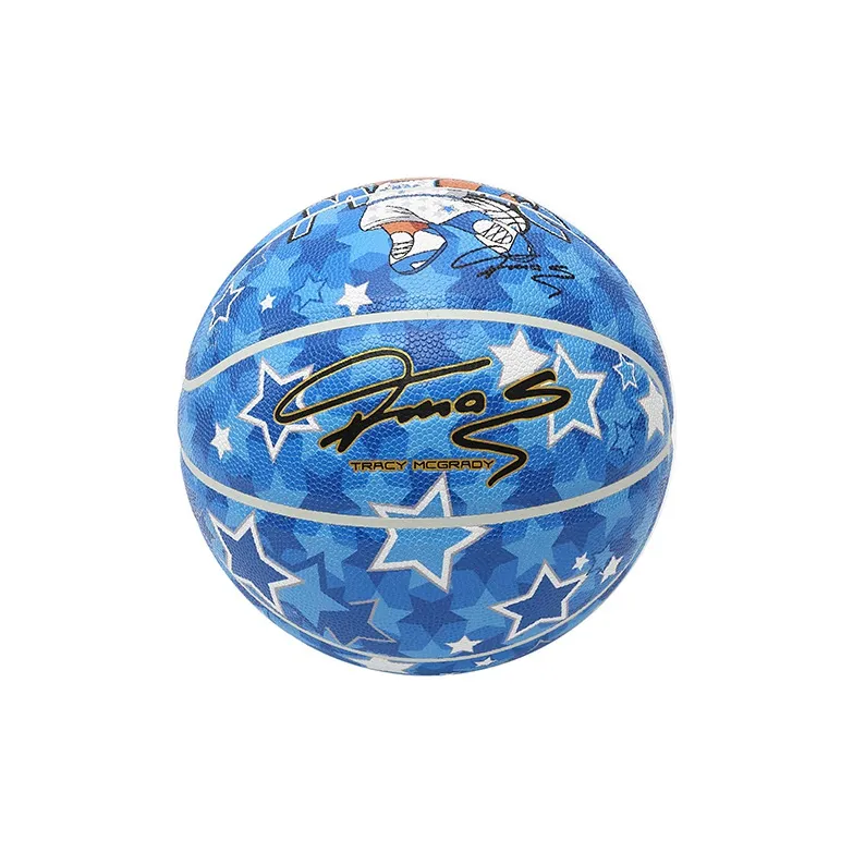 T-Mac x ALL JOINT Constellation Star PU Basketball Blue Size 7 Training Unisex-1